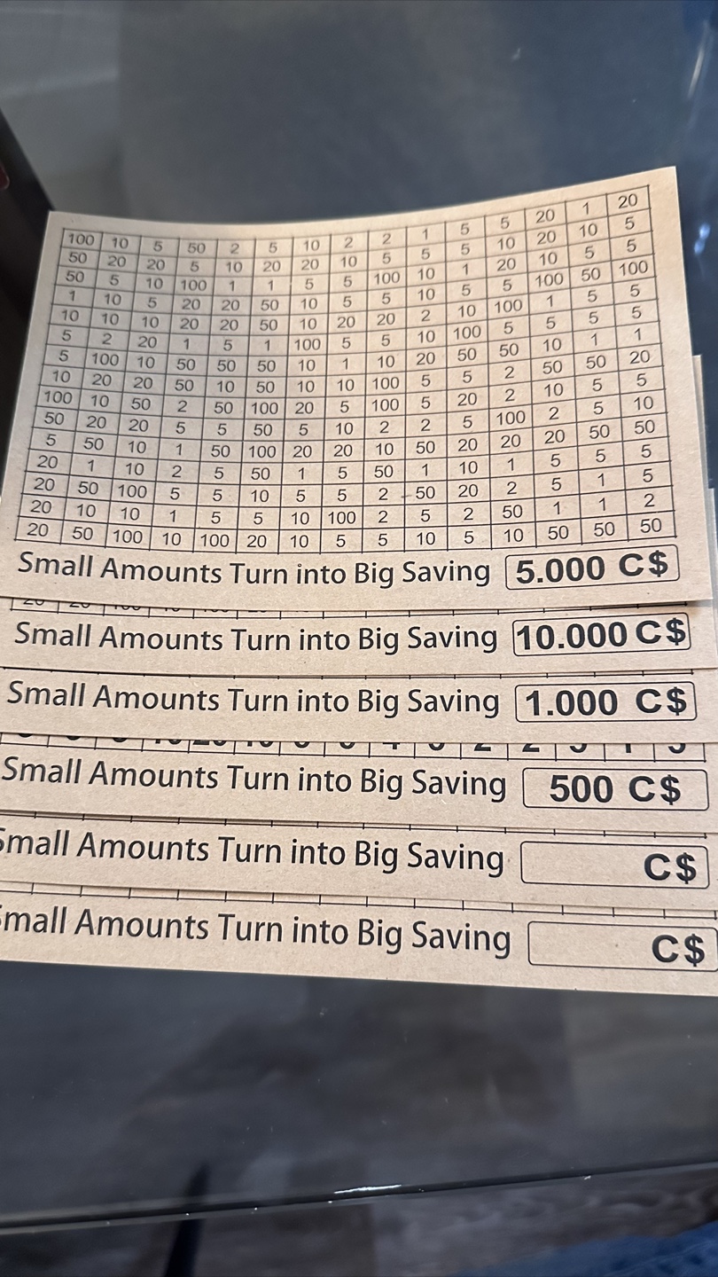 Savings Goal Tracker Box - photo 2