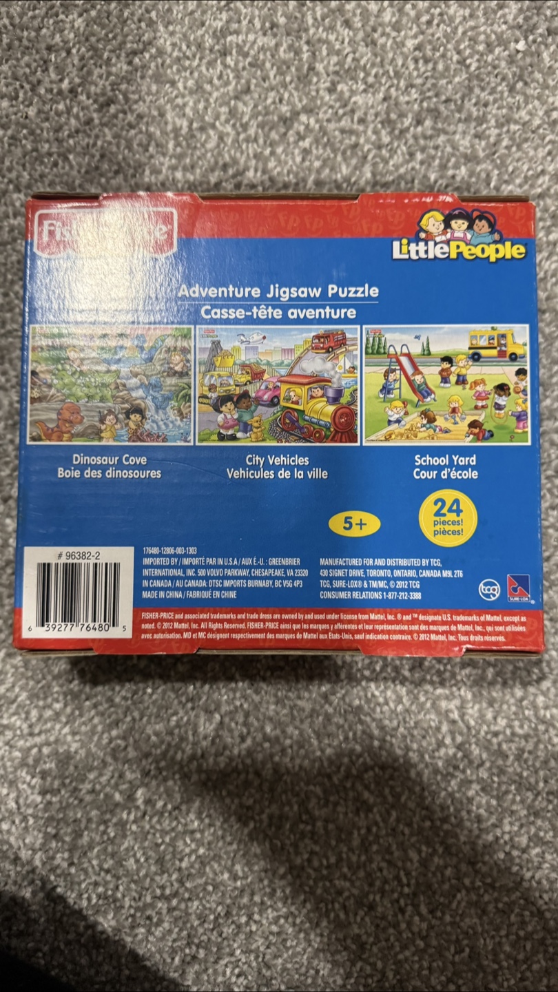 Fisher-Price Little People Adventure Jigsaw Puzzle - photo 3