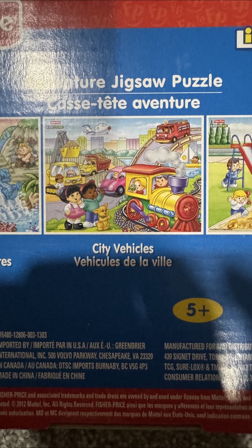 Fisher-Price Little People Adventure Jigsaw Puzzle - photo 4