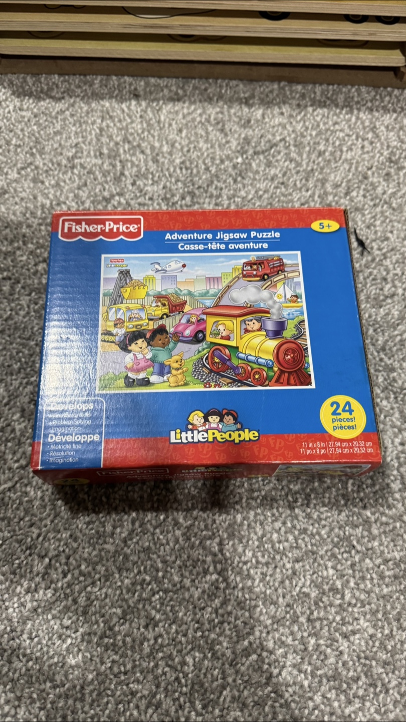 Fisher-Price Little People Adventure Jigsaw Puzzle