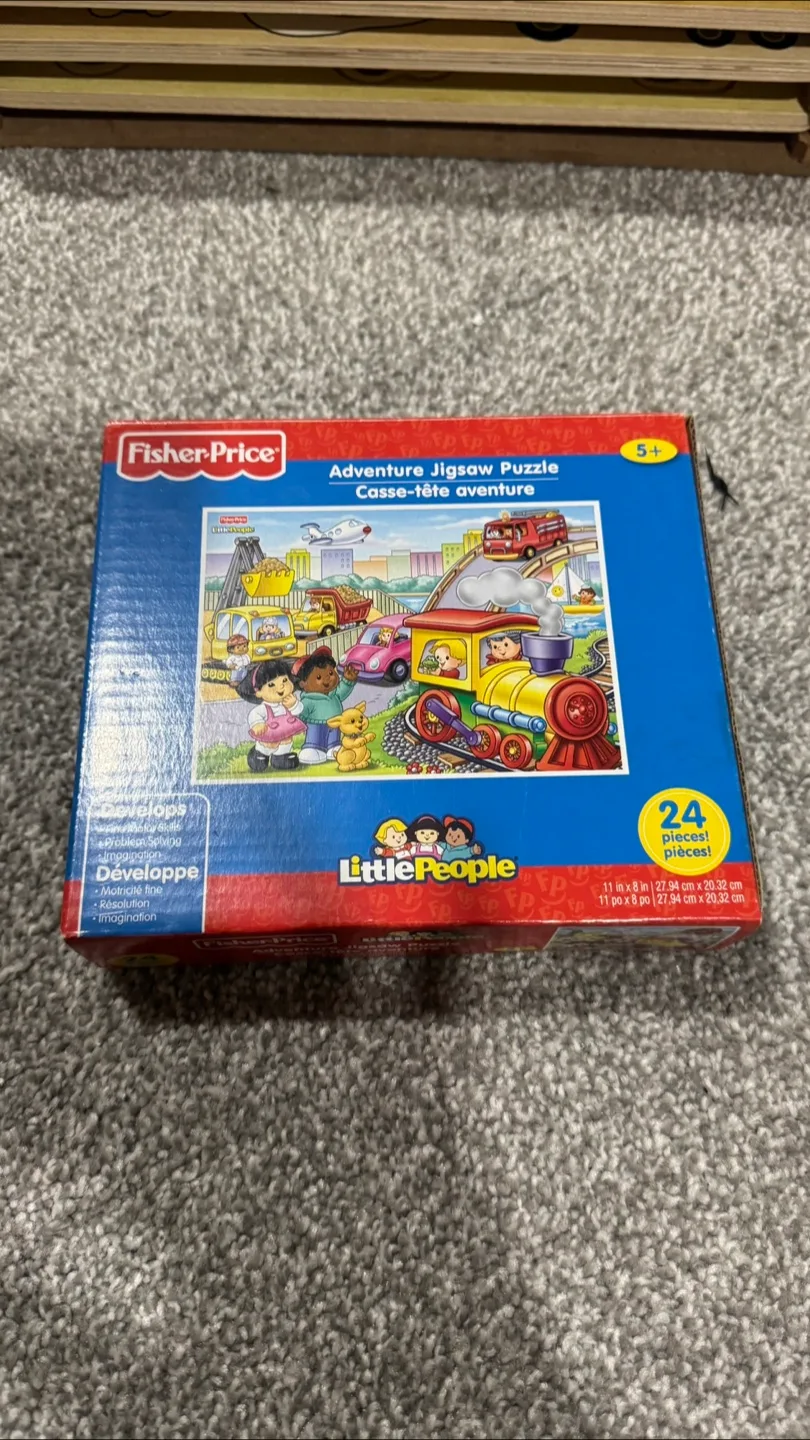 Fisher-Price Little People Adventure Jigsaw Puzzle thumbnail
