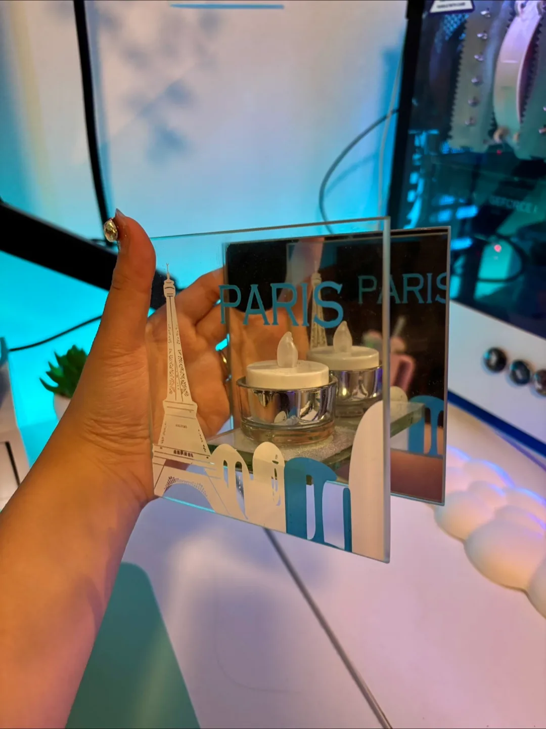 Home Decor Set - Paris & New York Tea Light Holders image indicator(3)