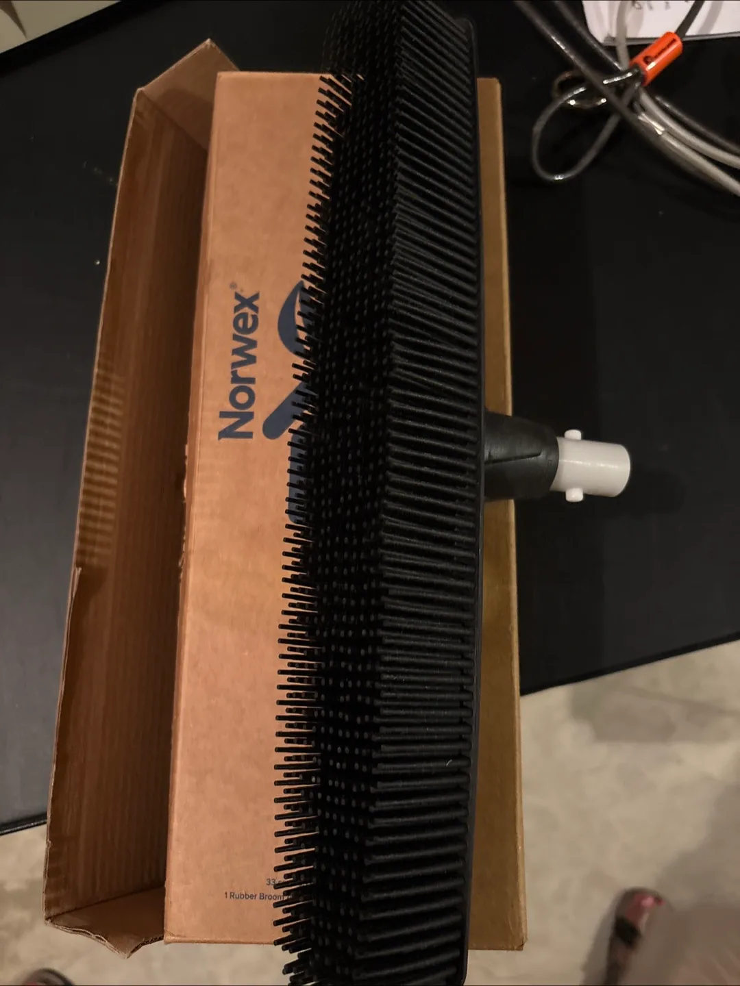 NEW Norwex Rubber Broom Attachment with BacLock thumbnail