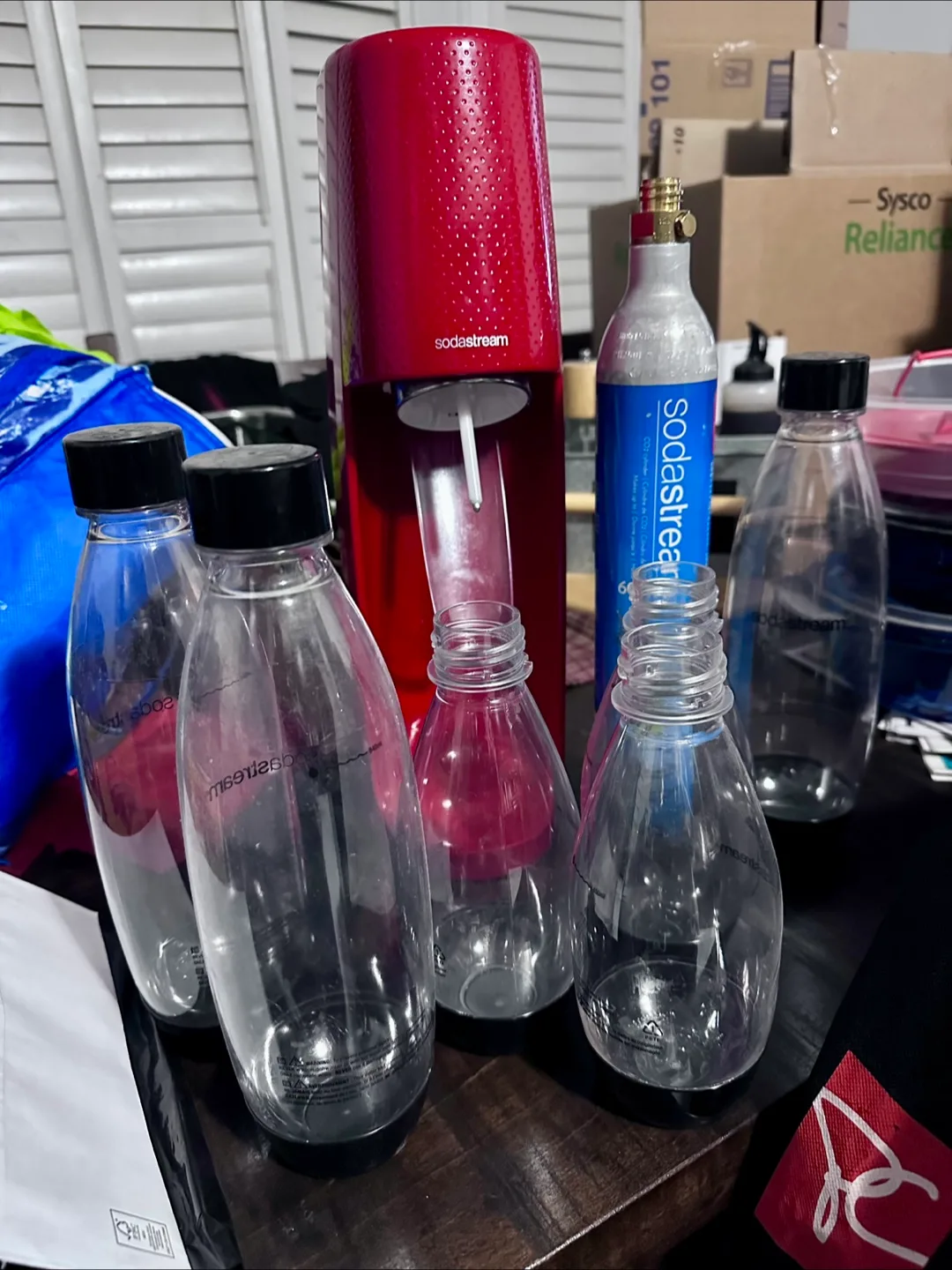 SodaStream Sparkling Water Maker + Bottles thumbnail