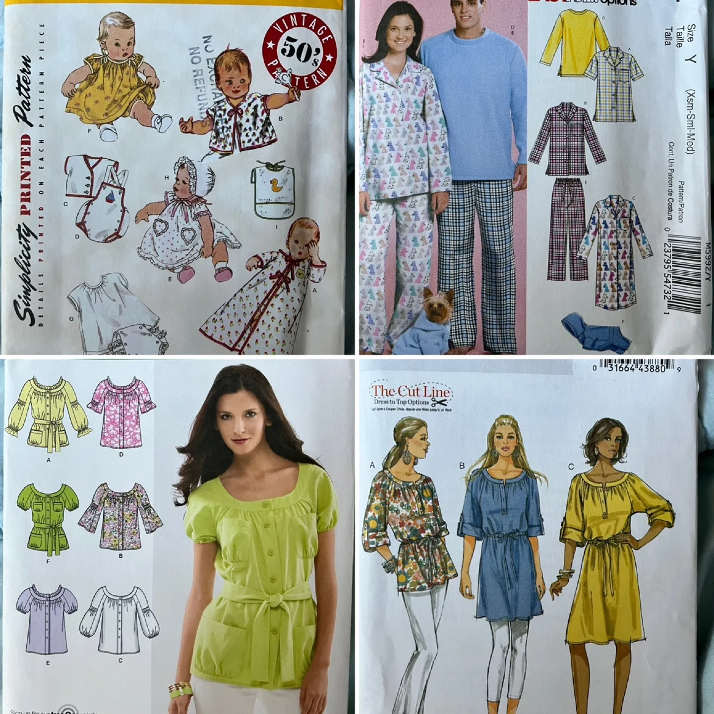 New Sewing Patterns * Family * thumbnail