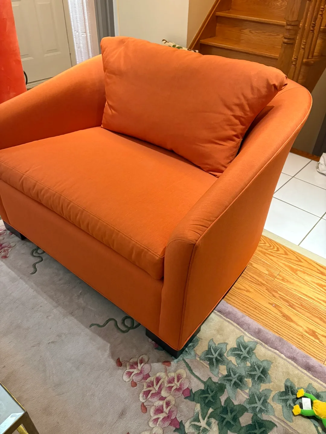 Orange Armchair