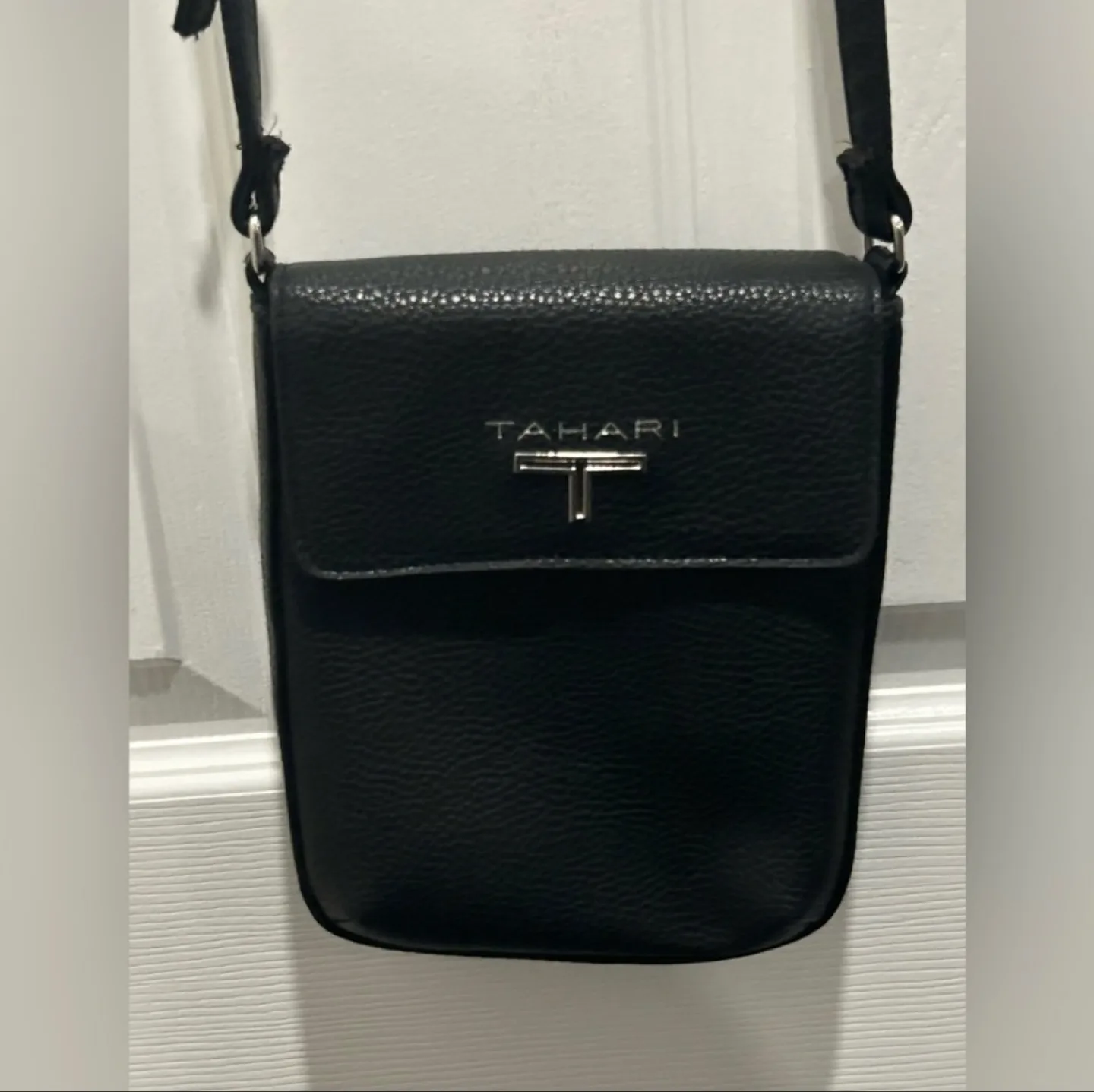 Tahari Black Crossbody Bag thumbnail
