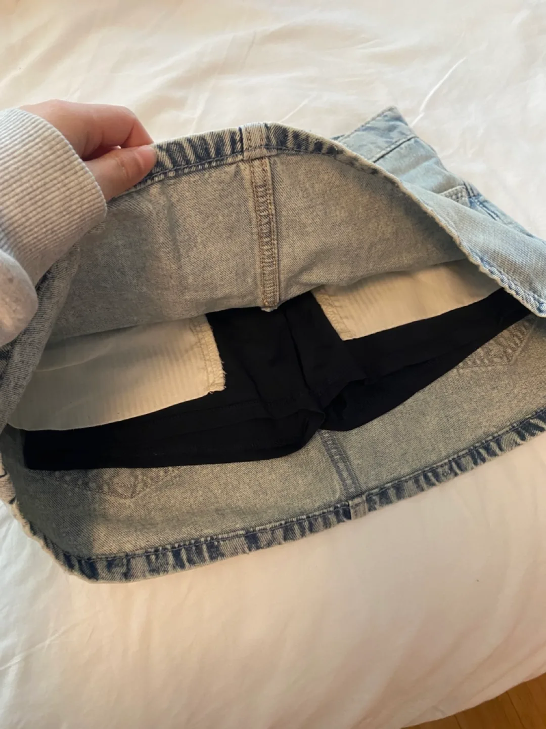 Hollister Denim Mini Skirt image indicator(4)