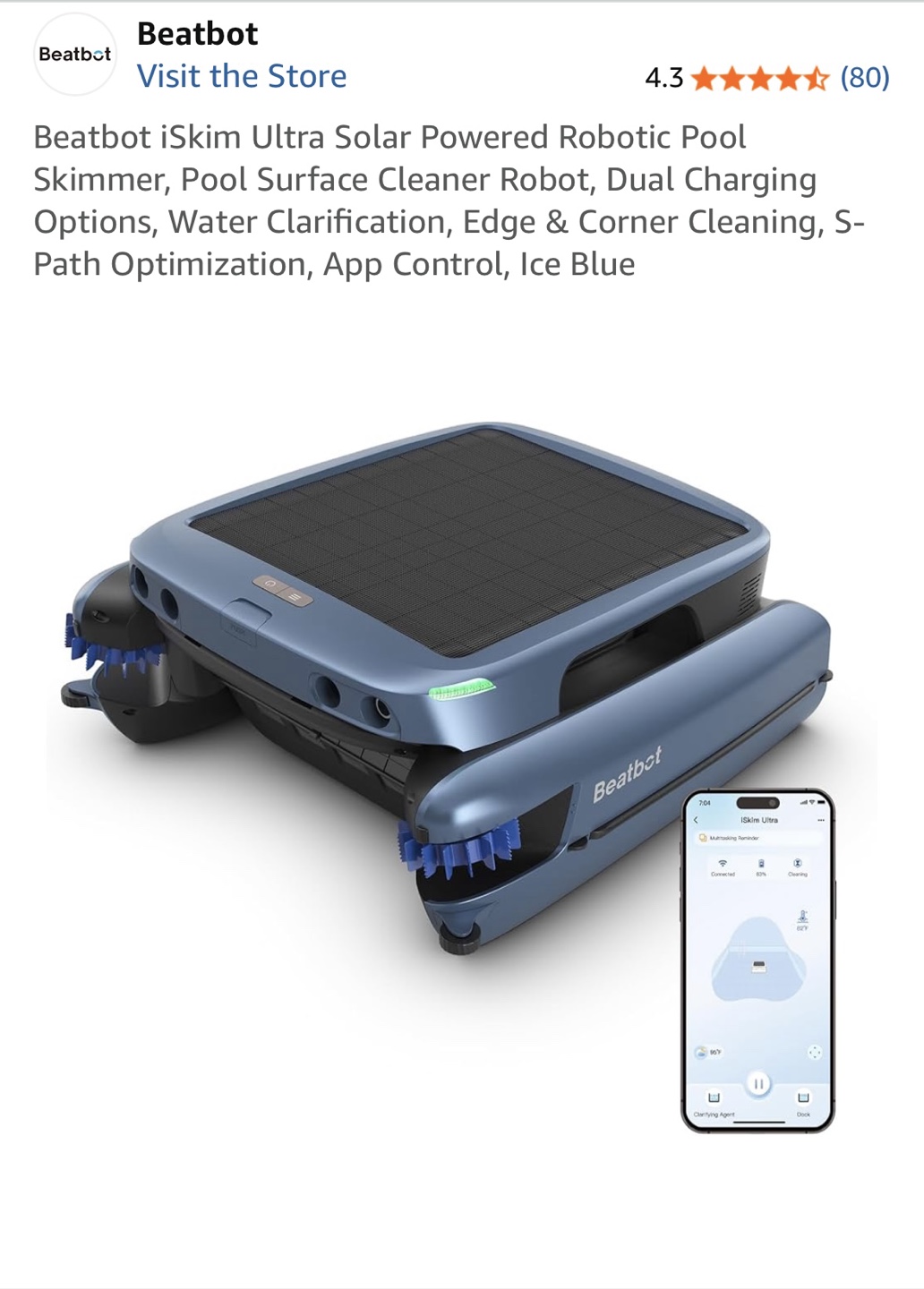 Beatbot Pool cleaner robot (Brand New)