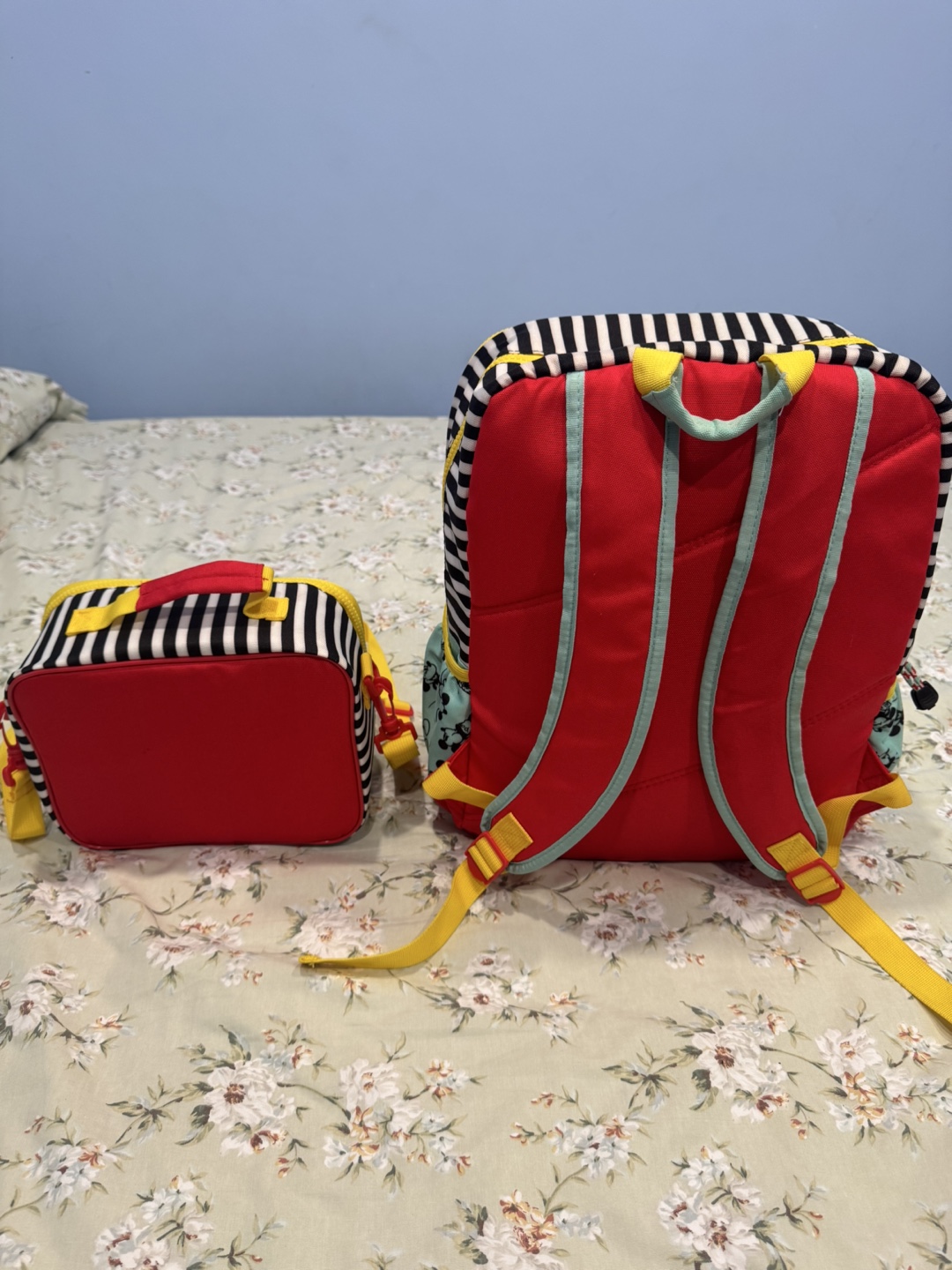 Mickey Mouse Backpack & Lunch Bag Set