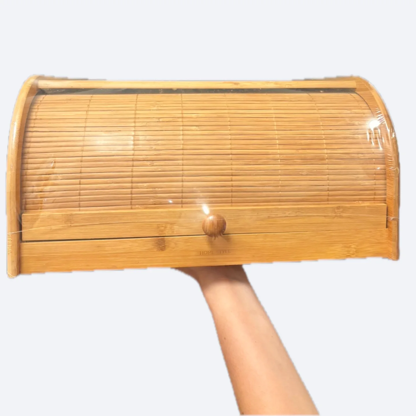 Bamboo Roll Top Bread Box - Homestyle thumbnail