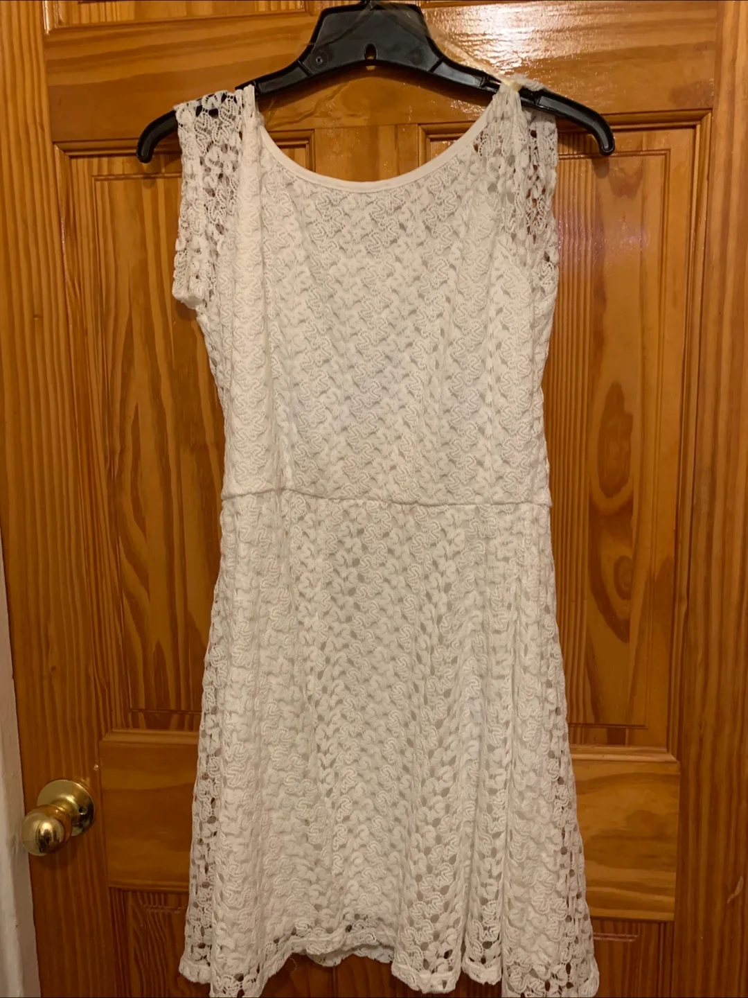 Almost Famous White Lace Dress - Size S image indicator(2)