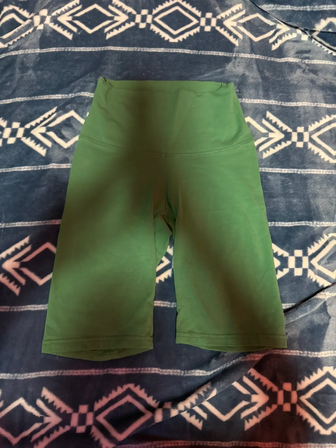 TNA Green Biker Shorts - Size XS thumbnail