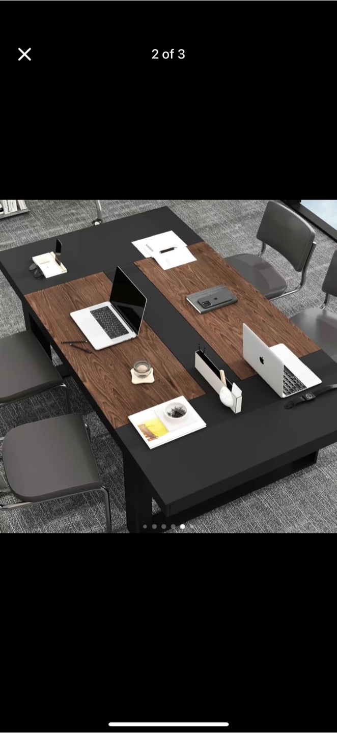 7 ft wdining table 6-8 people - photo 2