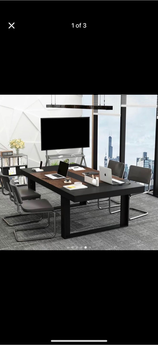 7 ft wdining table 6-8 people - photo 3