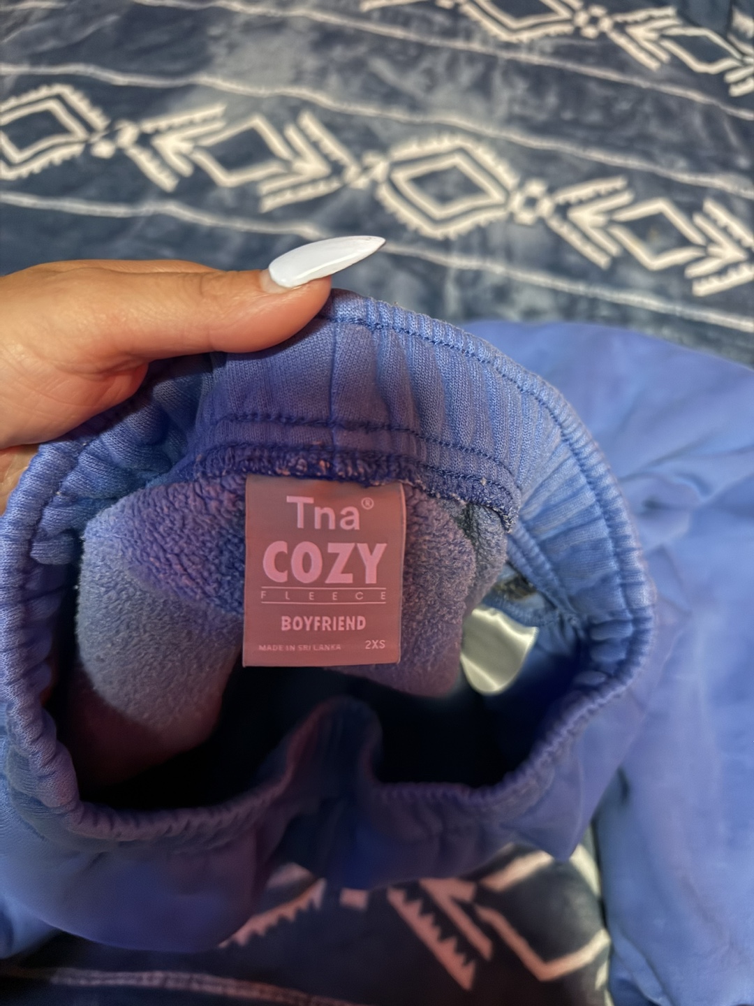 Tna COZY FLEECE BOYFRIEND Sweatpants 2XS - photo 2