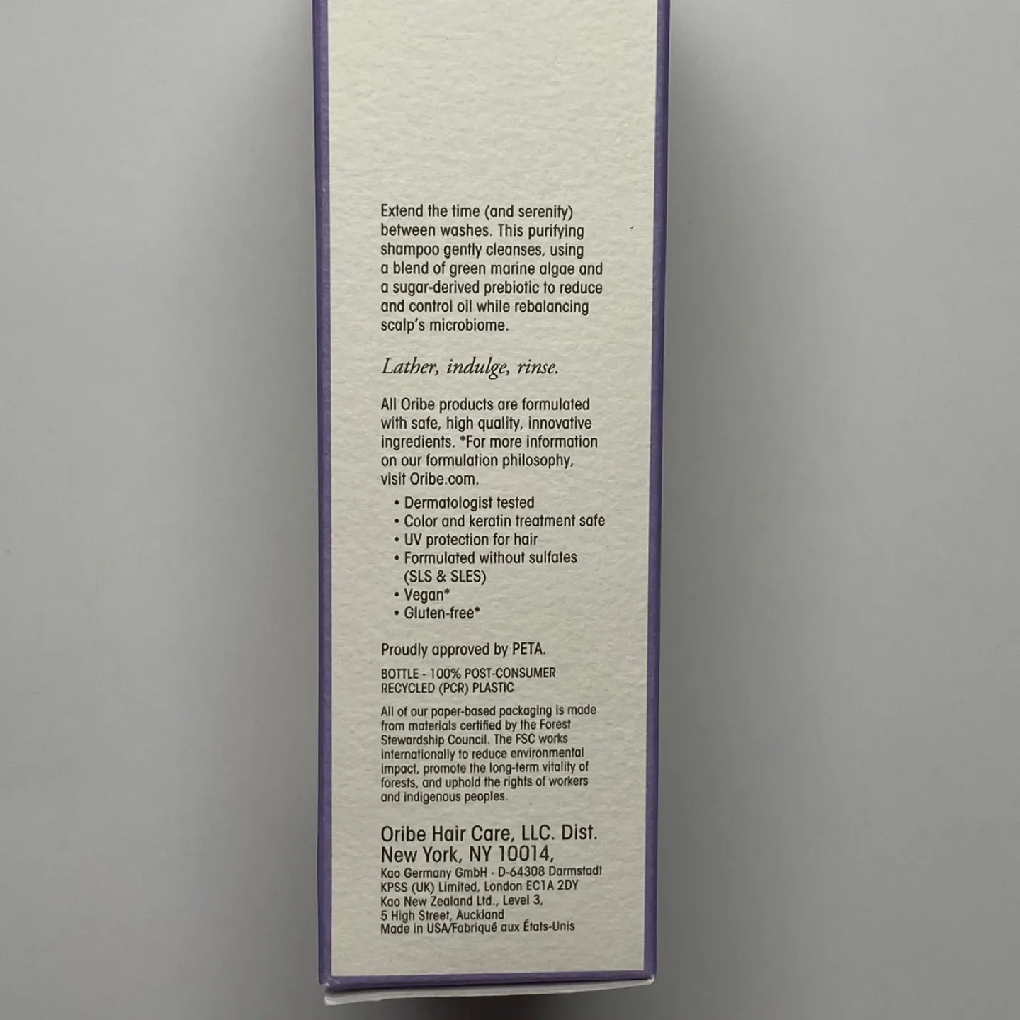 Oribe Serene Scalp Oil Control Shampoo - New image indicator(3)