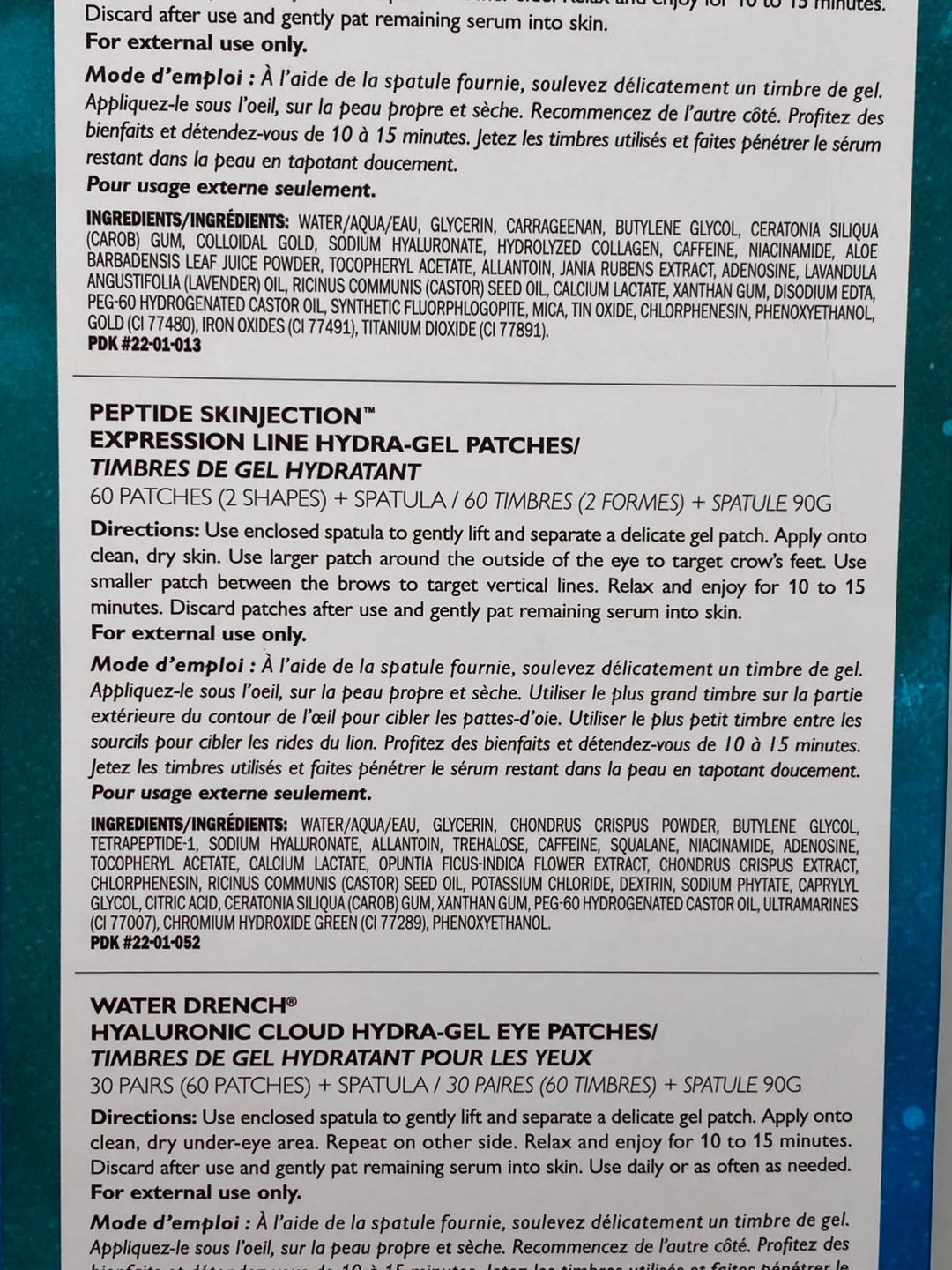 Peter Thomas Roth Eye Patch 3-Piece Kit image indicator(3)