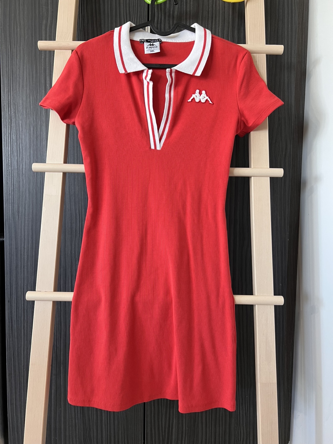 Zara X Kappa Red Mini Dress - Size S