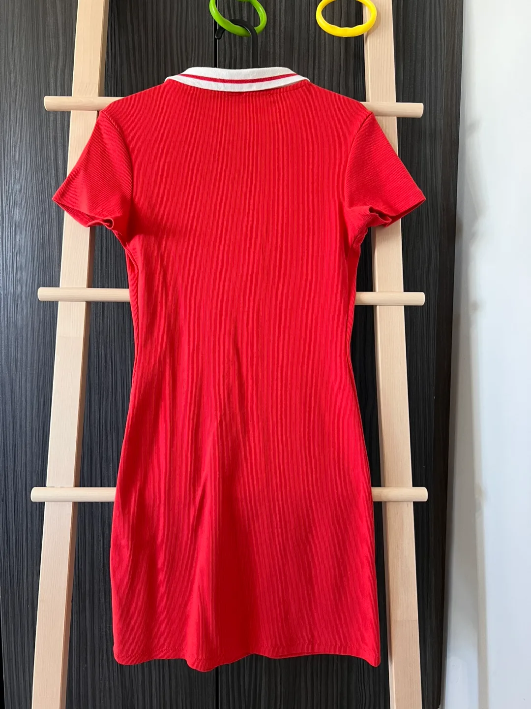 Zara X Kappa Red Mini Dress - Size S image indicator(2)