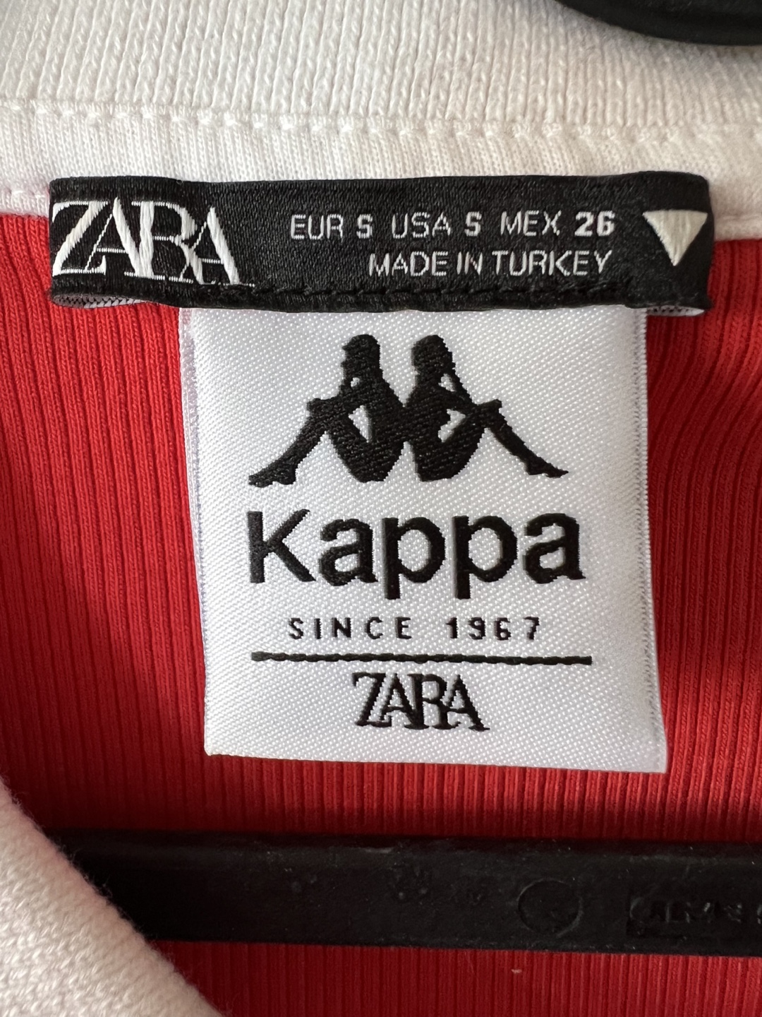 Zara X Kappa Red Mini Dress - Size S - photo 3