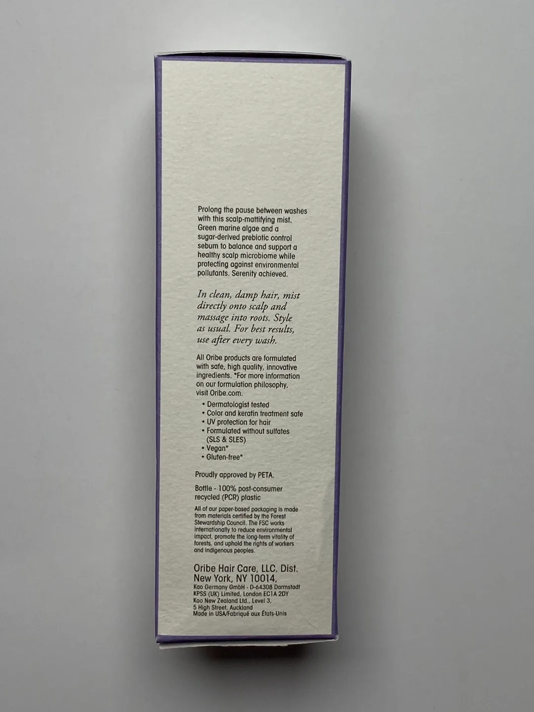 Oribe Serene Scalp Oil Control Treatment Mist - 125ml image indicator(3)