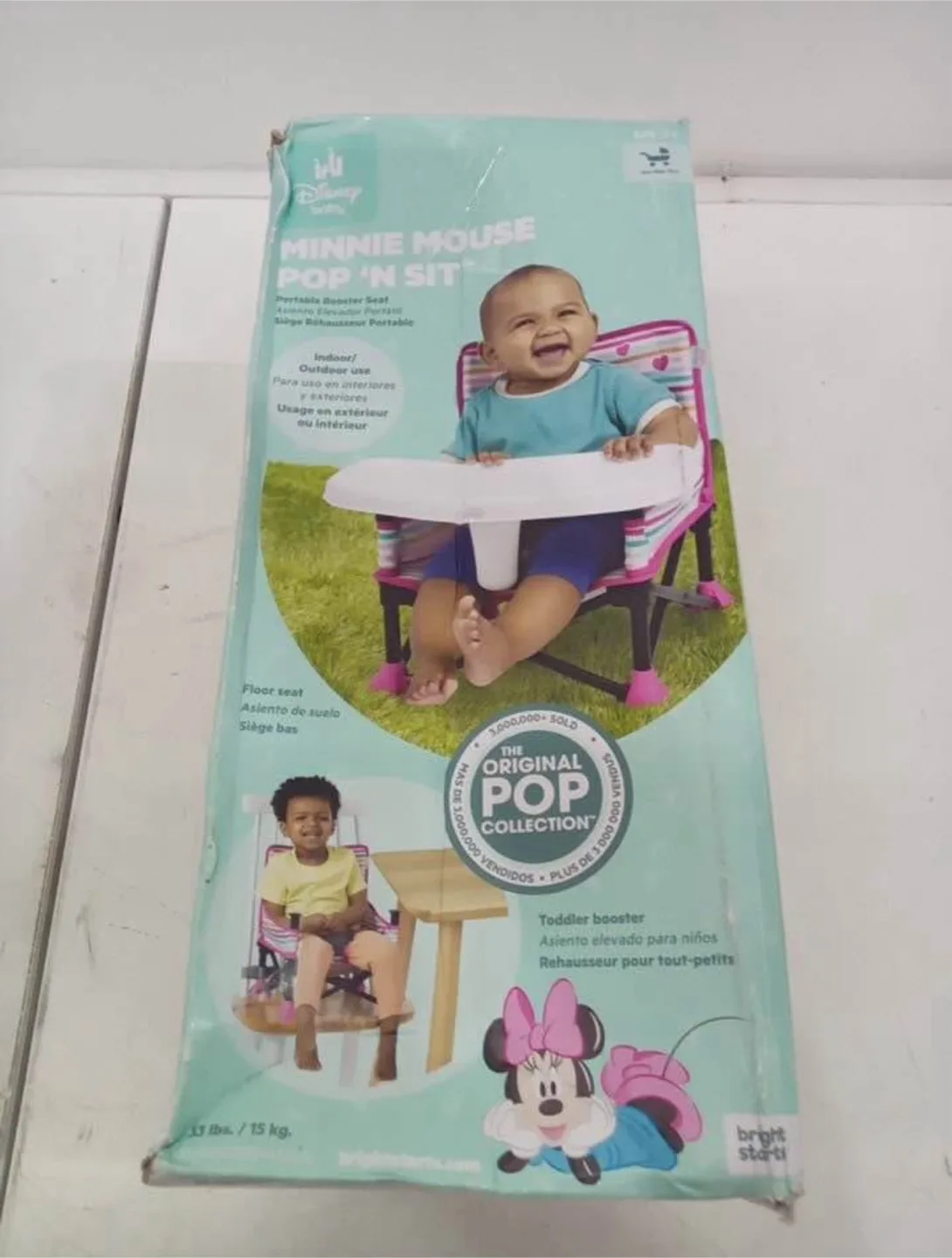 Disney Baby Minnie Mouse Pop 'N Sit Portable Booster image indicator(2)