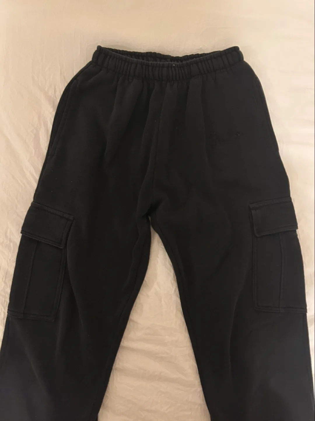 Black Cargo Sweatpants thumbnail