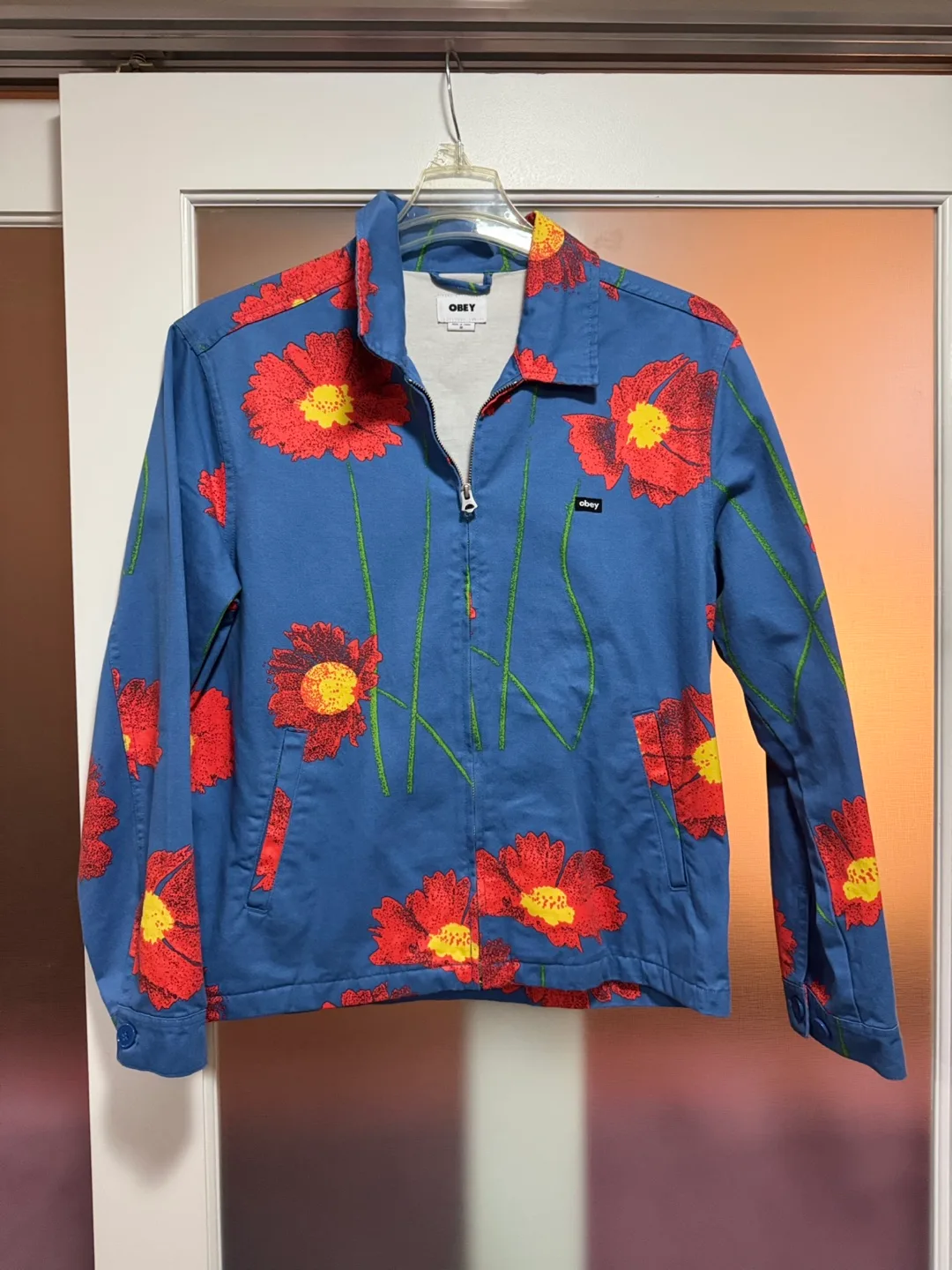 [Gently Worn] OBEY Floral Jacket - Size M image indicator(3)
