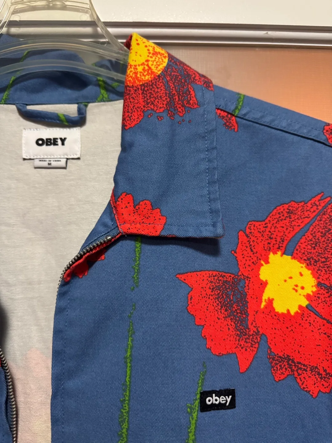 [Gently Worn] OBEY Floral Jacket - Size M image indicator(4)