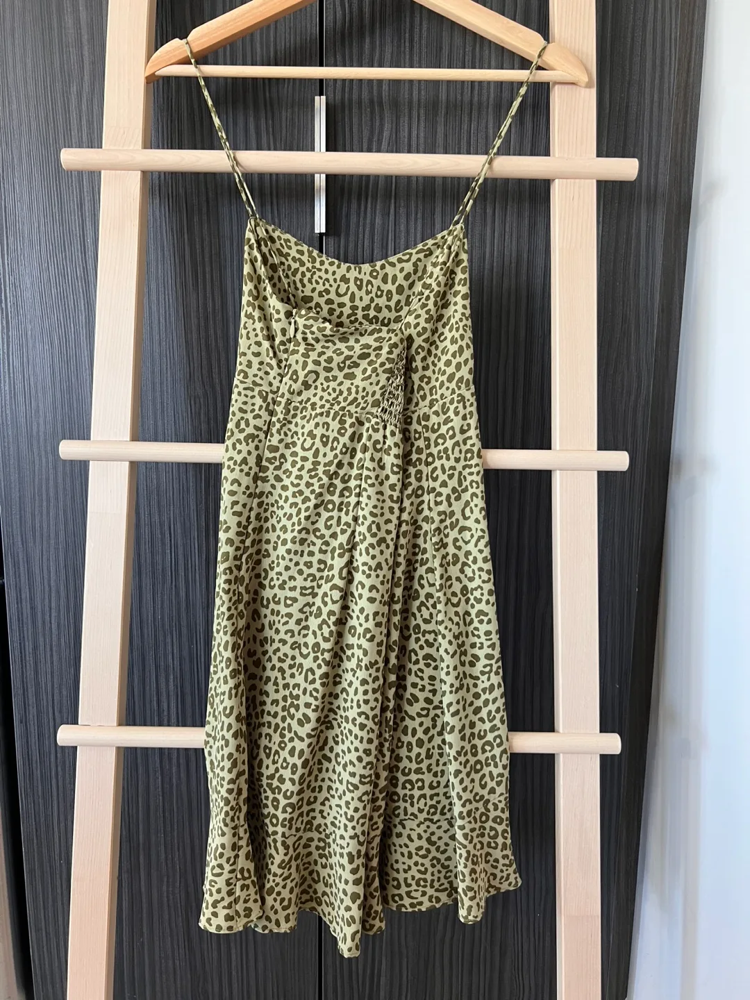 Zara Animal Print Dress with Zipper - Size S image indicator(2)
