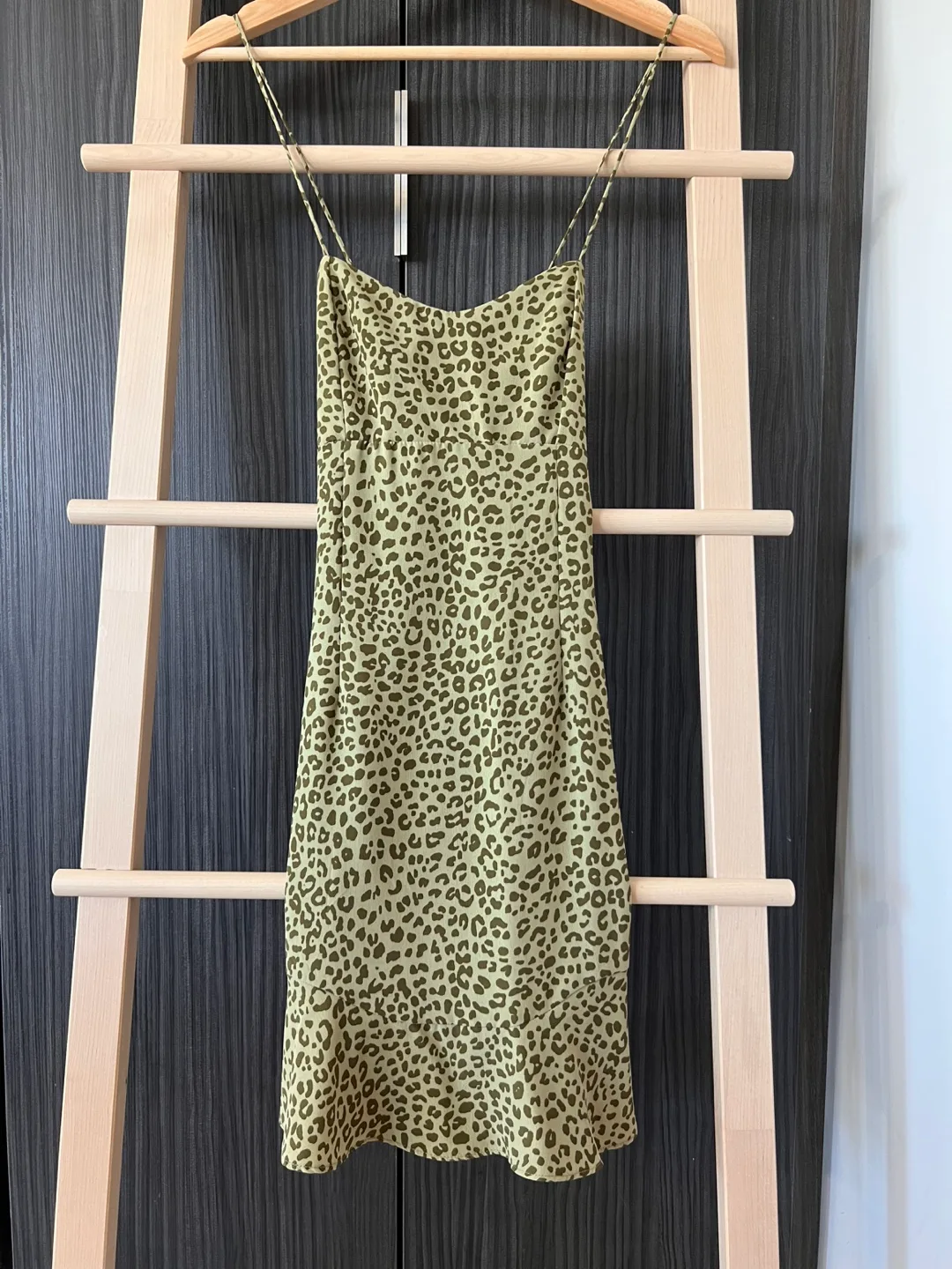 Zara Animal Print Dress with Zipper - Size S
