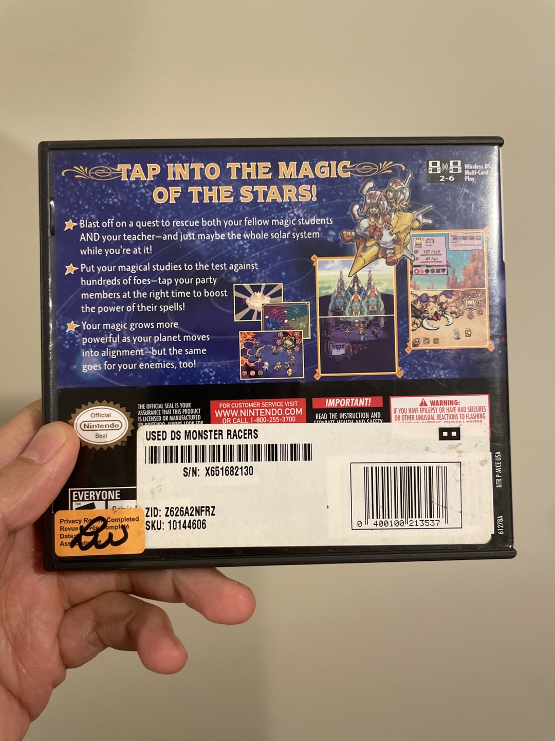 Magical Starsign Nintendo DS Game - photo 2