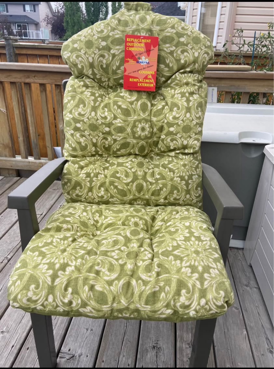 Henryka Outdoor Chair Replacement Cushions