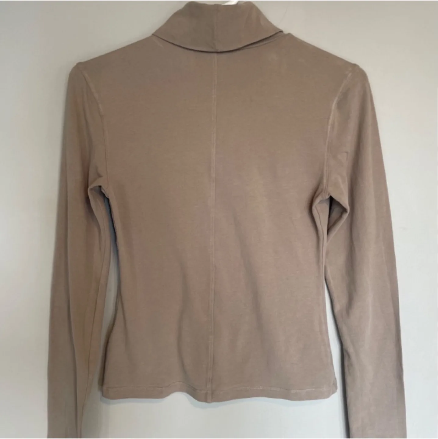 Dynamite mock neck long sleeve cotton top image indicator(5)