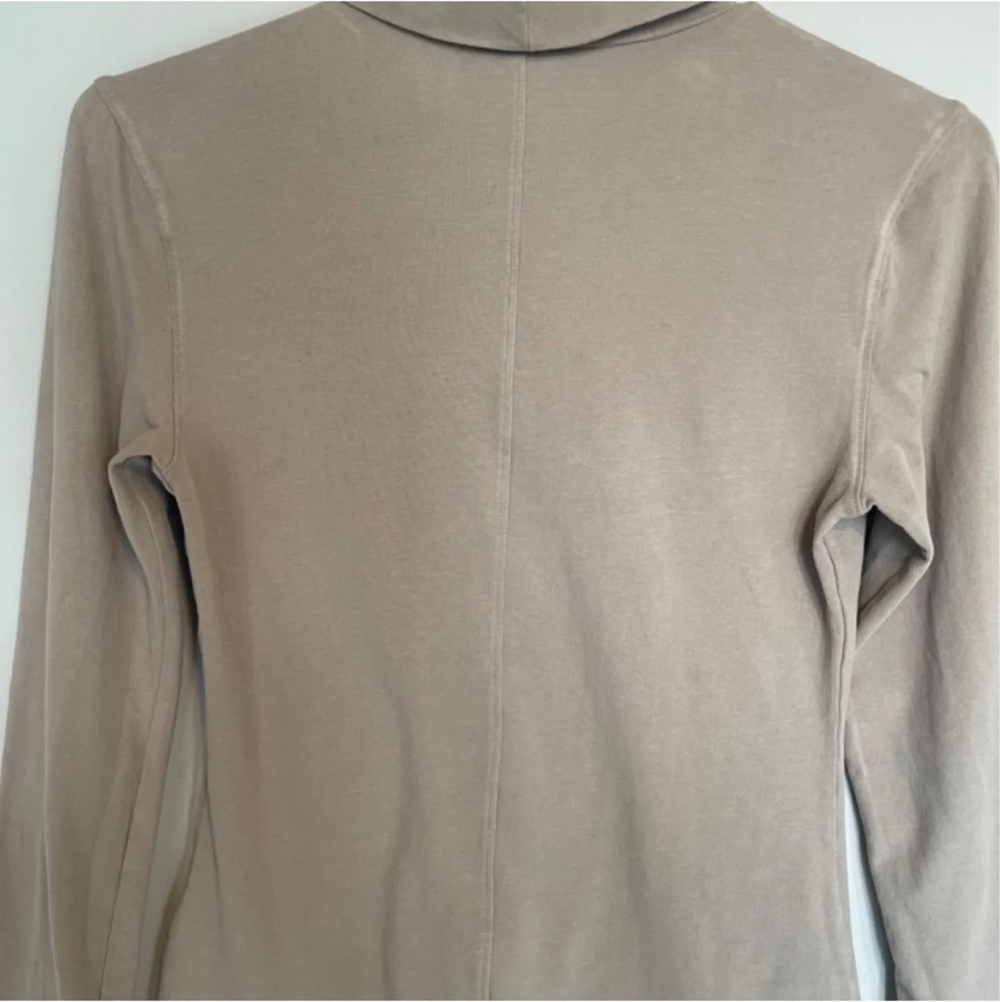 Dynamite mock neck long sleeve cotton top image indicator(6)