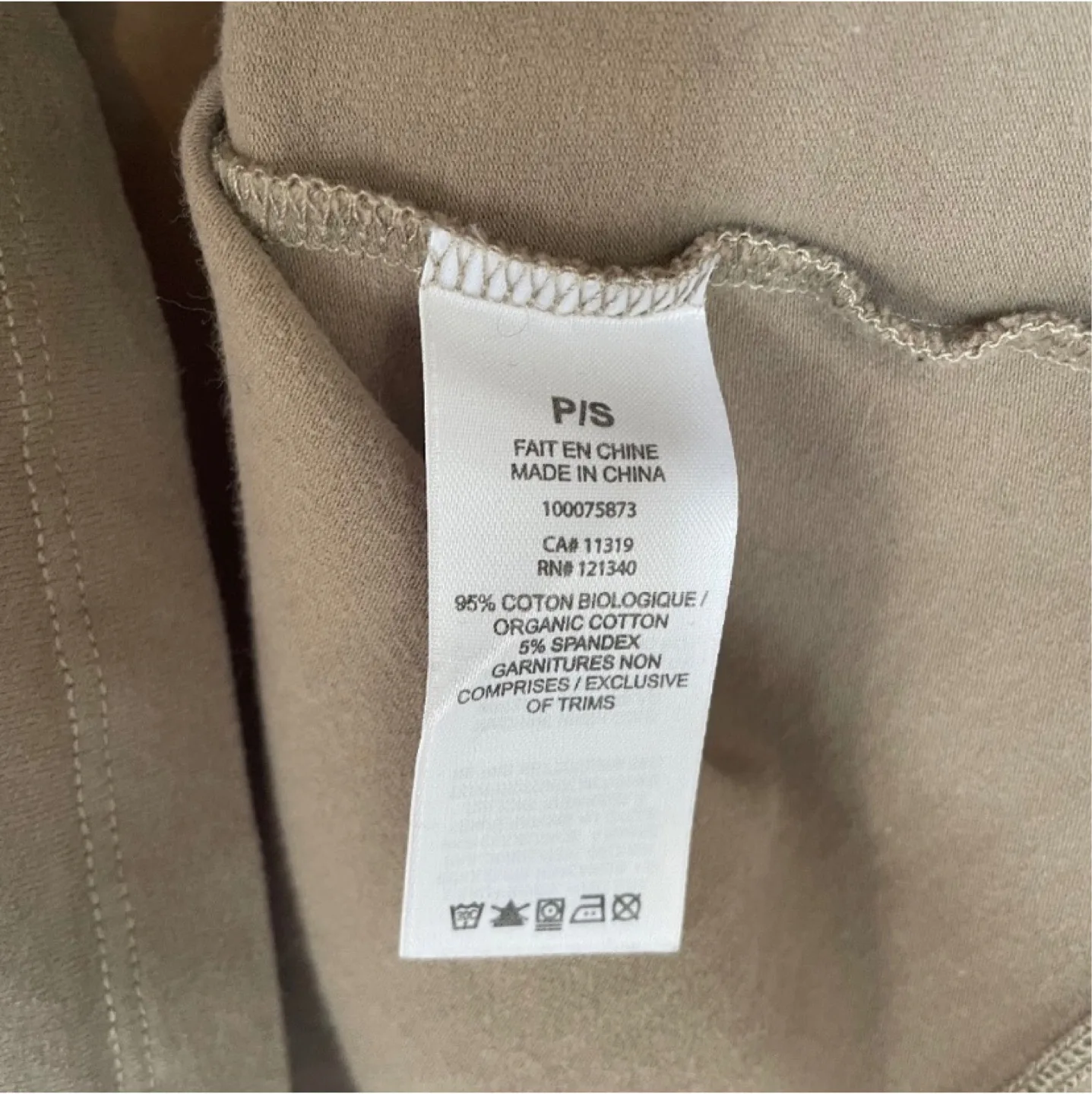 Dynamite mock neck long sleeve cotton top image indicator(7)