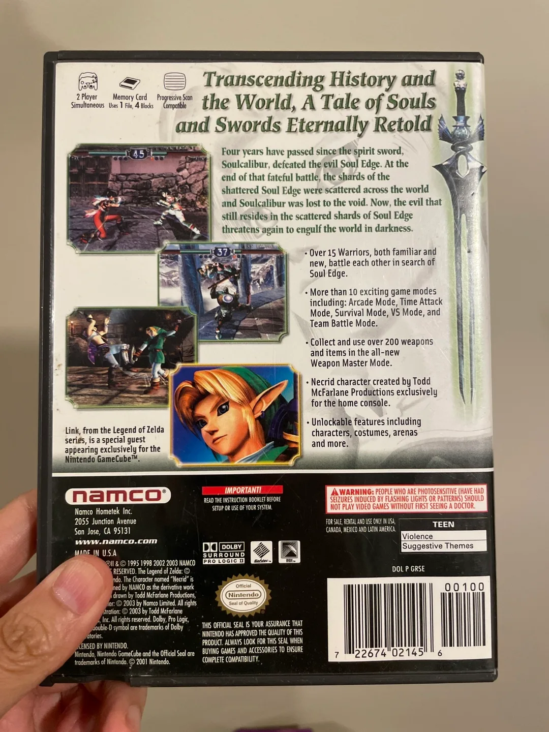 Soul Calibur II for Nintendo GameCube image indicator(2)