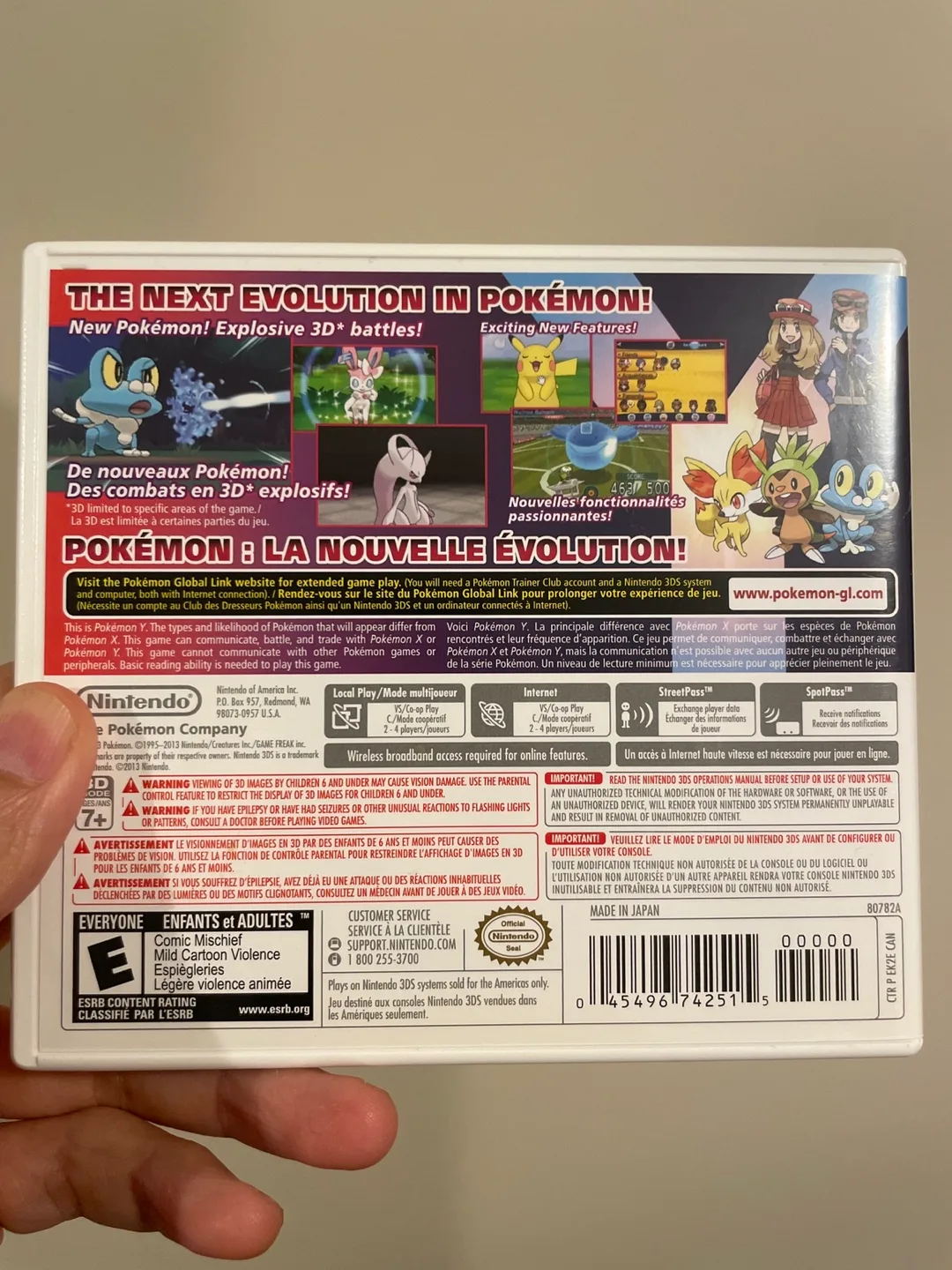 Pokémon Y - Nintendo 3DS Game image indicator(2)