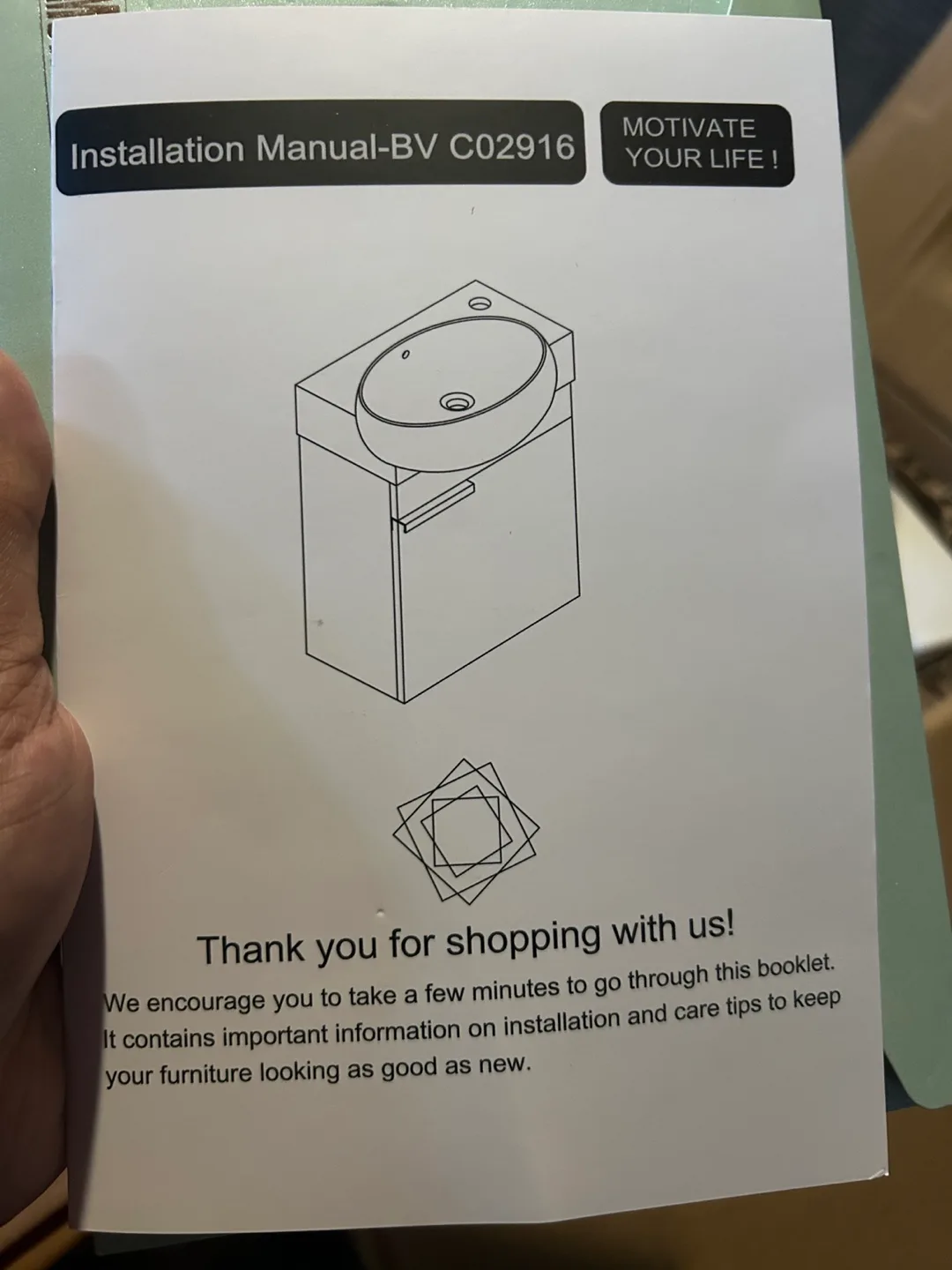 White Vanity Sink with Cabinet image indicator(6)