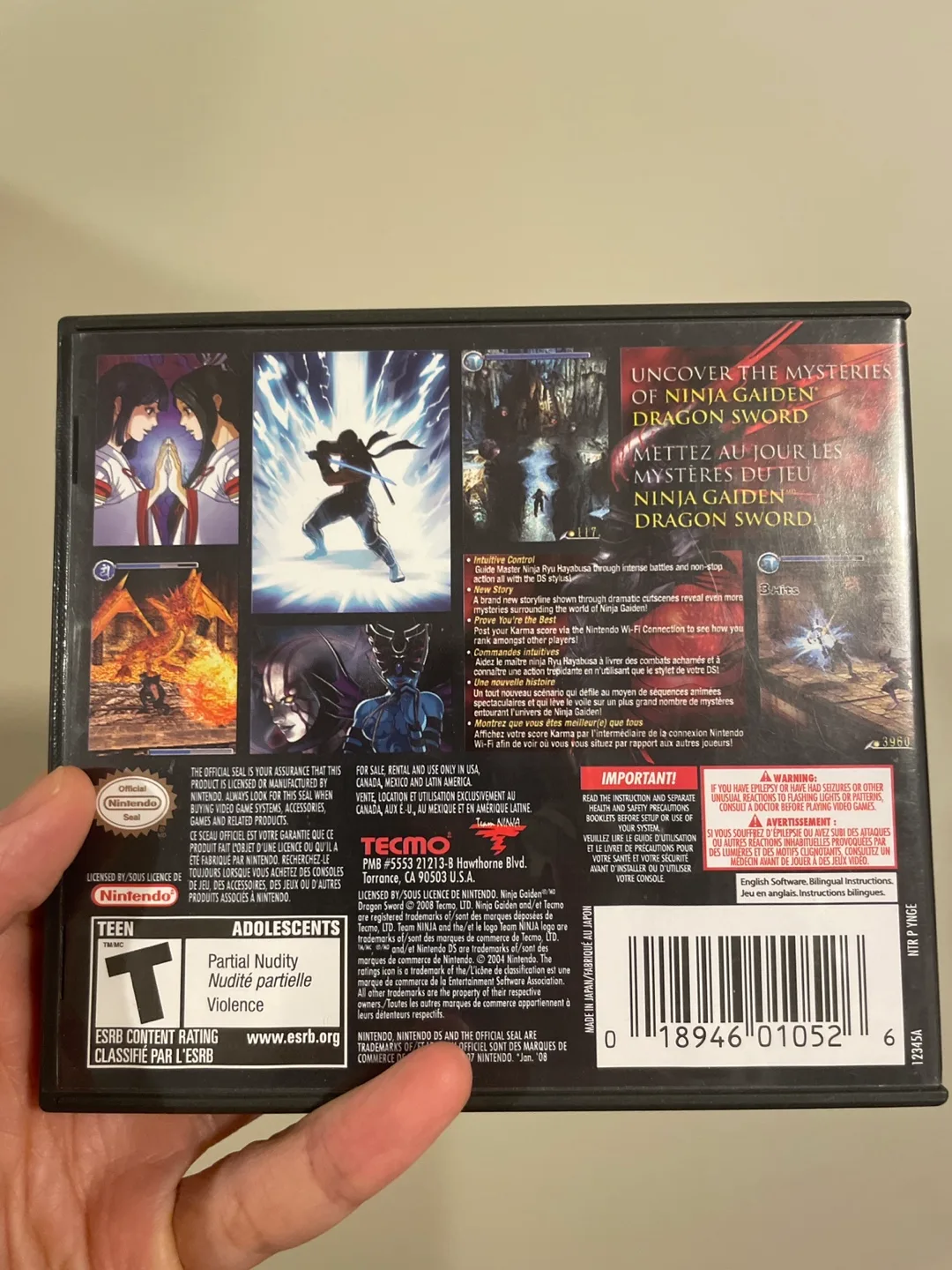 Ninja Gaiden: Dragon Sword for Nintendo DS image indicator(2)