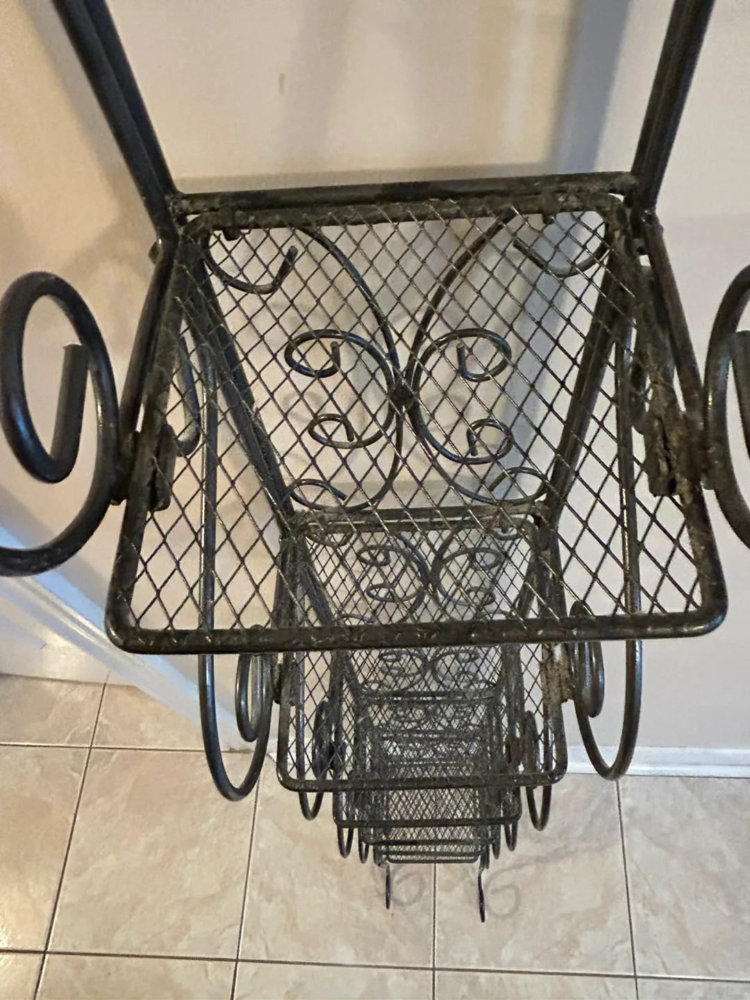 Metal Stand Shelf Rack image indicator(5)