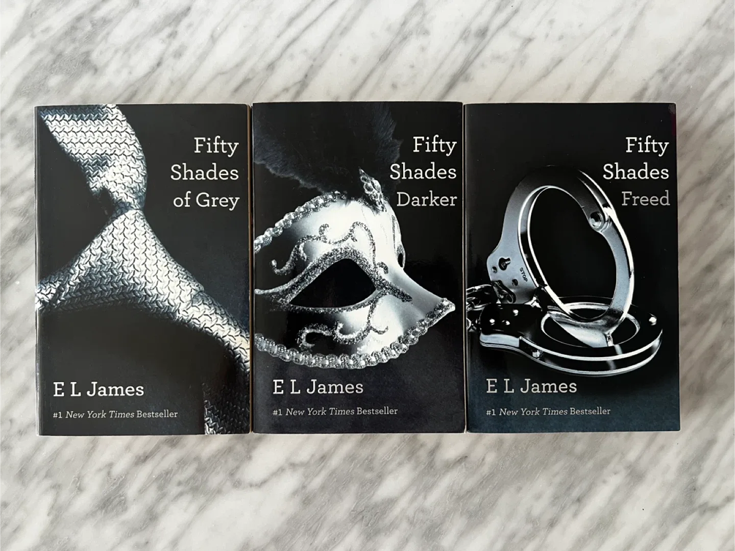 Fifty Shades Trilogy by E L James thumbnail
