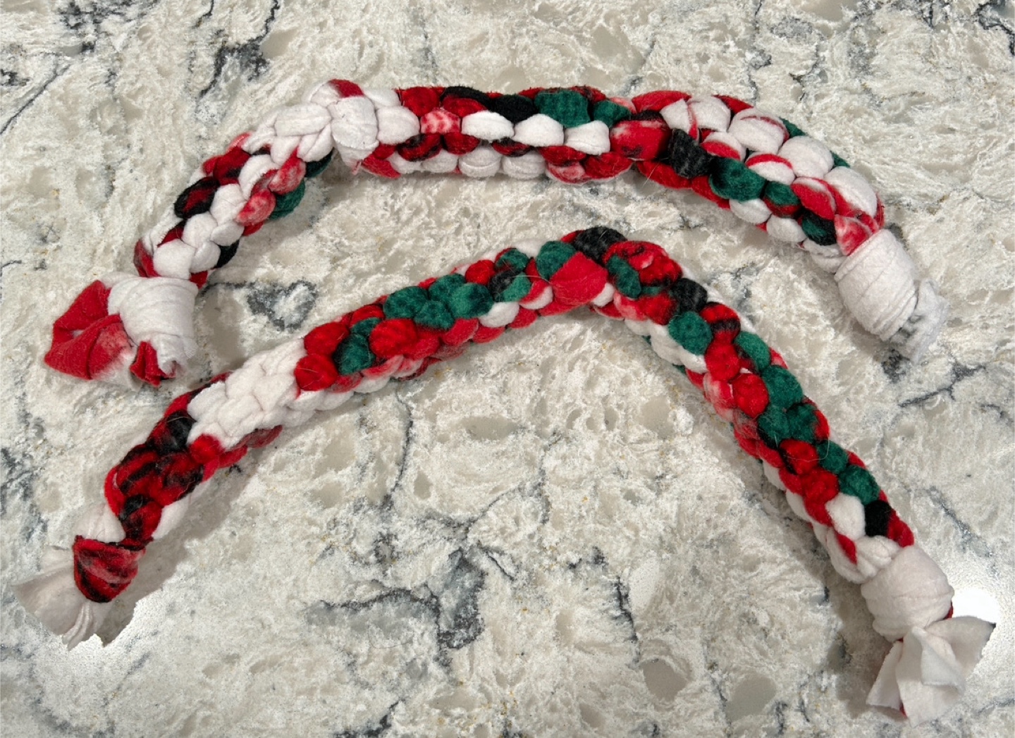 Variety of Dog Fleece Rope Tug Toys ($ in Description) - photo 2