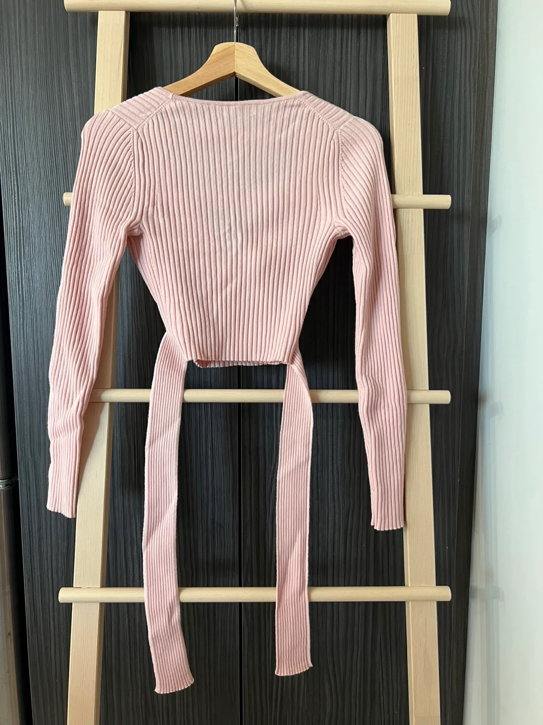 Babaton Wrap Front Sweater - Size S image indicator(2)