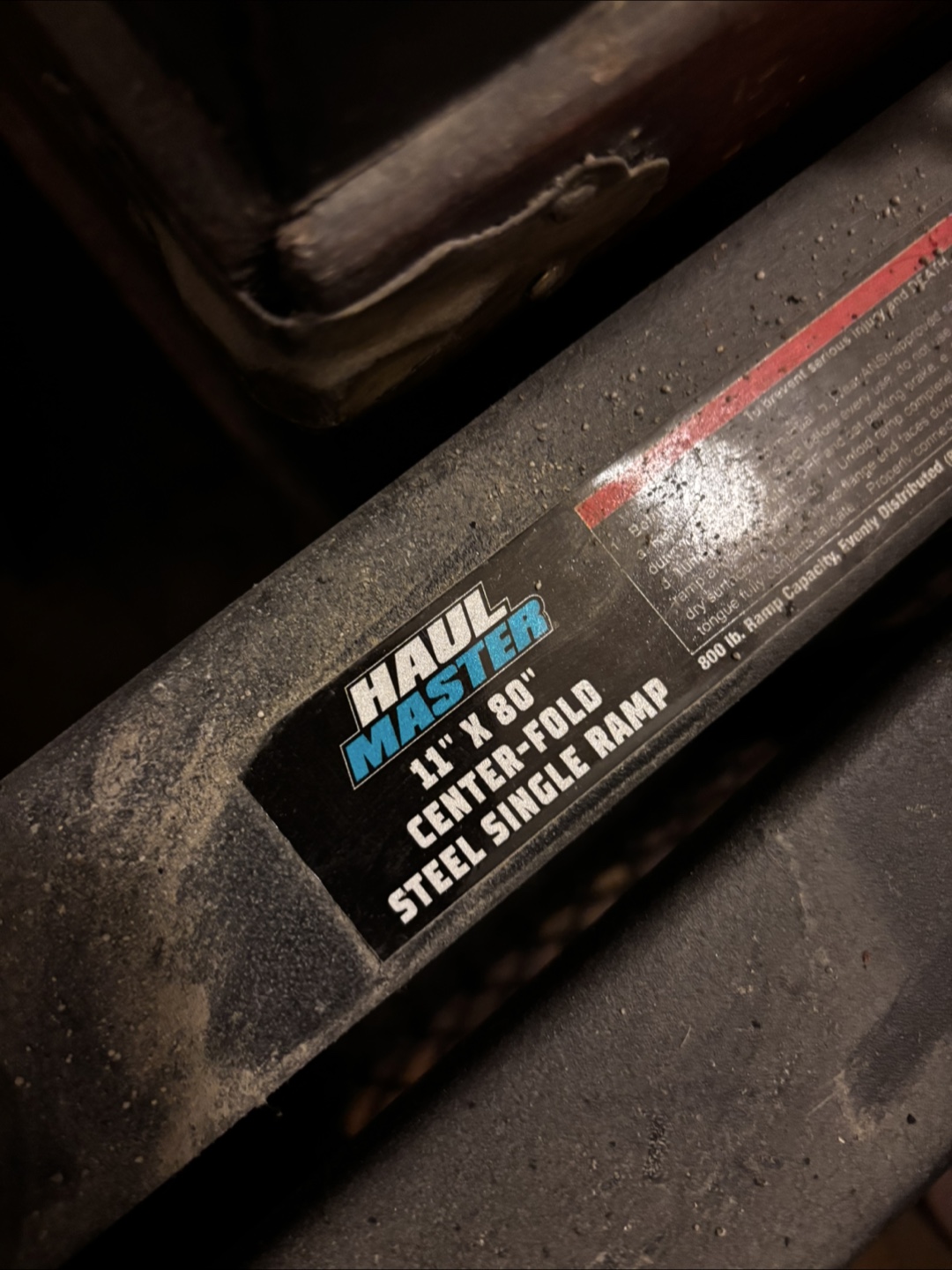 Haul Master 11"x80" Steel Single Ramp - photo 2
