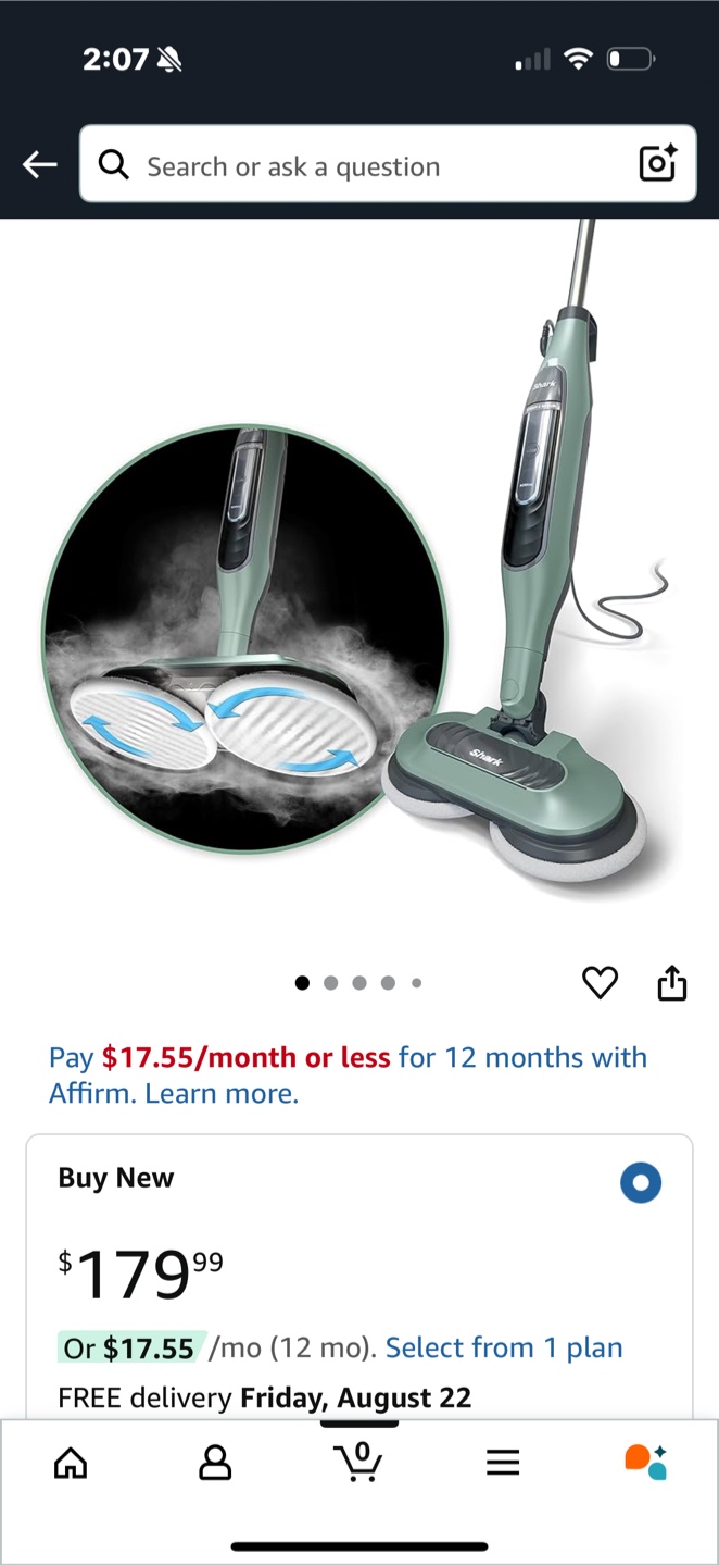 Shark Steam & Scrub Steam Mop S7000C
