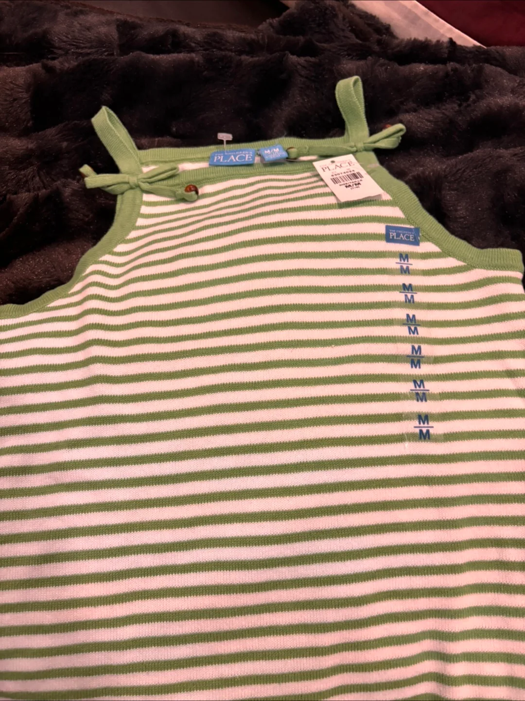 The Children's Place Striped Tank Top - Size M (7/8) - New image indicator(2)