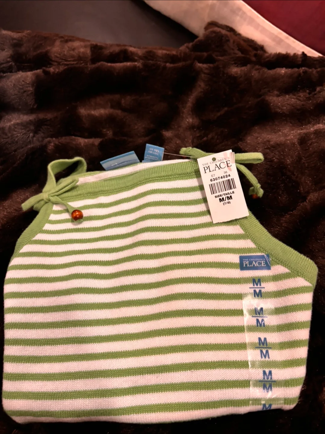 The Children's Place Striped Tank Top - Size M (7/8) - New image indicator(5)