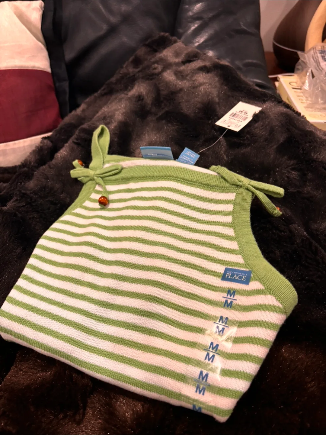 The Children's Place Striped Tank Top - Size M (7/8) - New image indicator(6)